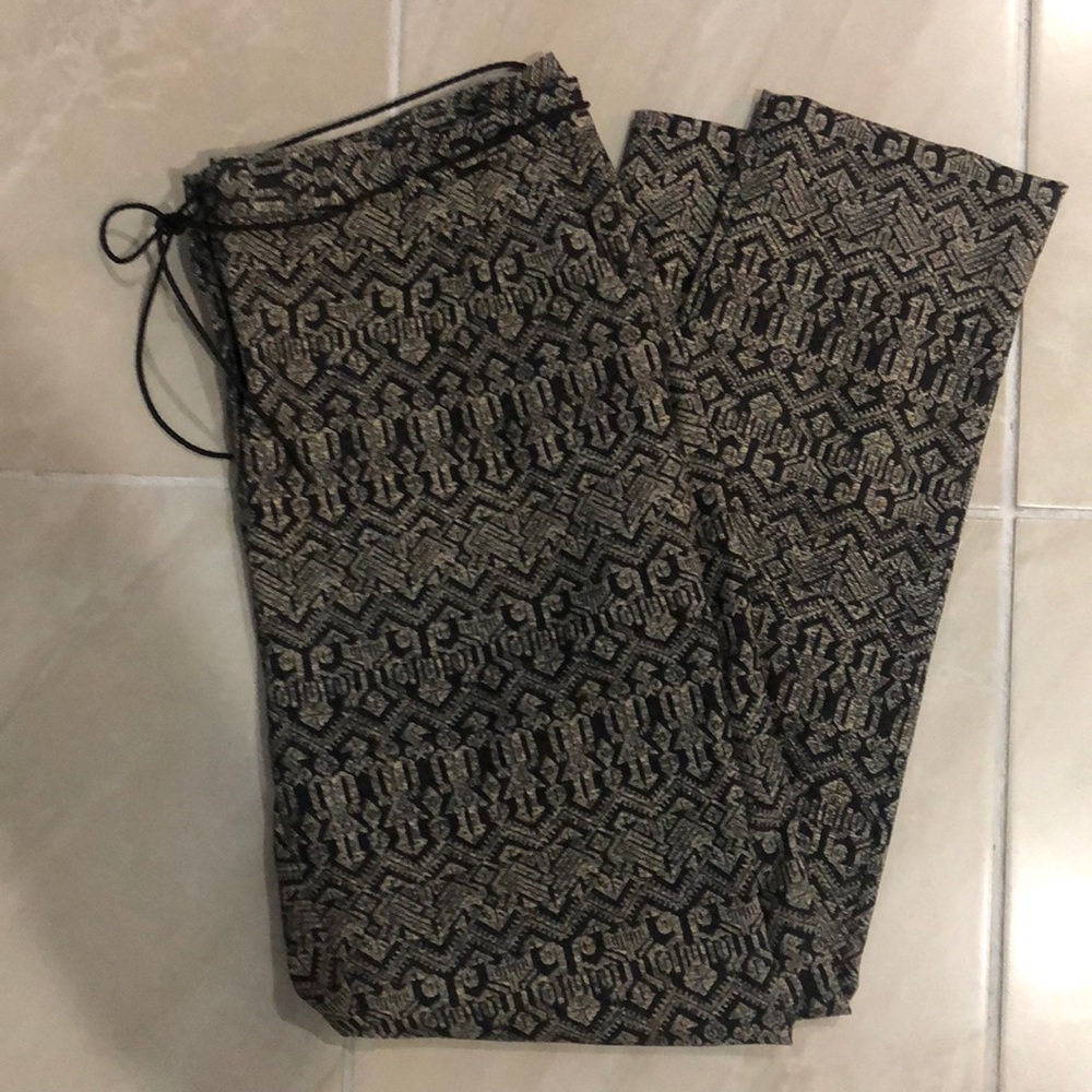 MAISON SCOTCH patterned drapey pants